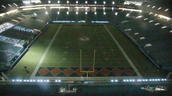 Weather camera view of Hard Rock Stadium (east lot).