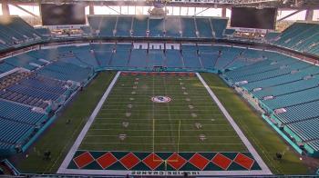Weather camera view of Hard Rock Stadium (east lot).