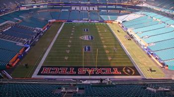 Weather camera view of Hard Rock Stadium (east lot).