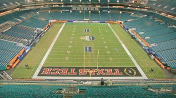 Weather camera view of Hard Rock Stadium (east lot).