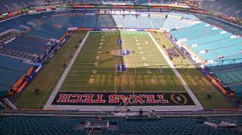 Weather camera view of Hard Rock Stadium (east lot).