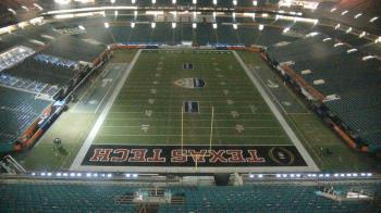 Weather camera view of Hard Rock Stadium (east lot).