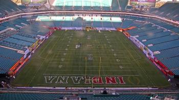 Weather camera view of Hard Rock Stadium (east lot).