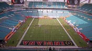 Weather camera view of Hard Rock Stadium (east lot).
