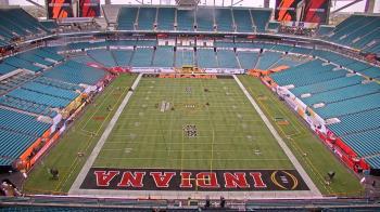 Weather camera view of Hard Rock Stadium (east lot).