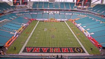 Weather camera view of Hard Rock Stadium (east lot).