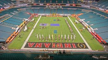Weather camera view of Hard Rock Stadium (east lot).