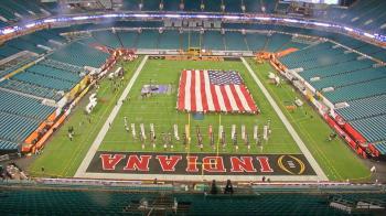 Weather camera view of Hard Rock Stadium (east lot).