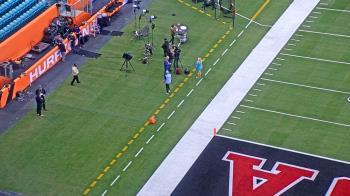 Weather camera view of Hard Rock Stadium (east lot).