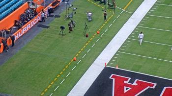 Weather camera view of Hard Rock Stadium (east lot).