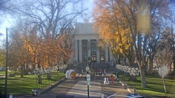 Weather camera view of Prescott Courthouse Square.