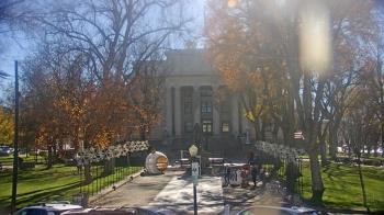 Weather camera view of Prescott Courthouse Square.