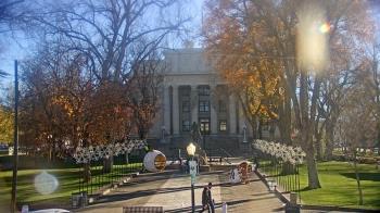 Weather camera view of Prescott Courthouse Square.