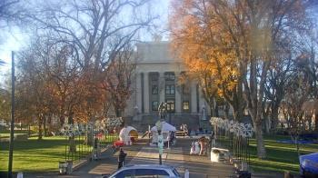 Weather camera view of Prescott Courthouse Square.