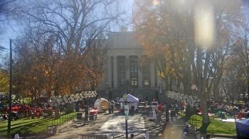 Weather camera view of Prescott Courthouse Square.