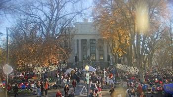 Weather camera view of Prescott Courthouse Square.