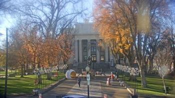 Weather camera view of Prescott Courthouse Square.