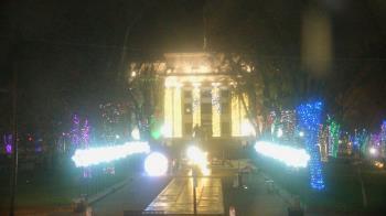 Weather camera view of Prescott Courthouse Square.