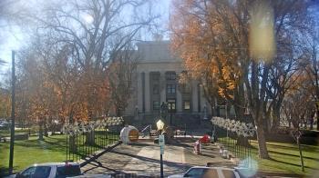 Weather camera view of Prescott Courthouse Square.