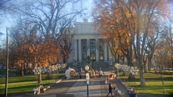 Weather camera view of Prescott Courthouse Square.