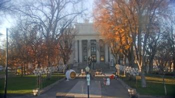 Weather camera view of Prescott Courthouse Square.