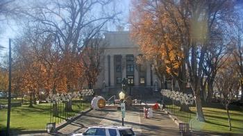 Weather camera view of Prescott Courthouse Square.