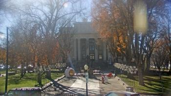 Weather camera view of Prescott Courthouse Square.