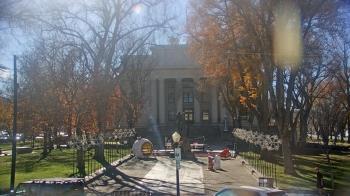 Weather camera view of Prescott Courthouse Square.
