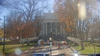 Weather camera view of Prescott Courthouse Square.
