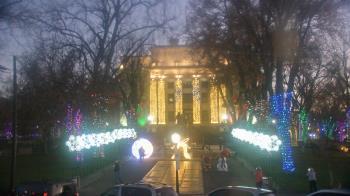 Weather camera view of Prescott Courthouse Square.