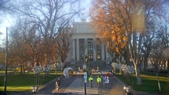 Weather camera view of Prescott Courthouse Square.