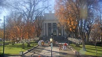 Weather camera view of Prescott Courthouse Square.