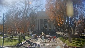 Weather camera view of Prescott Courthouse Square.
