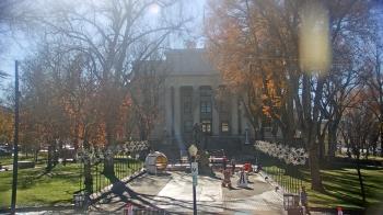 Weather camera view of Prescott Courthouse Square.