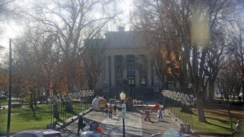 Weather camera view of Prescott Courthouse Square.
