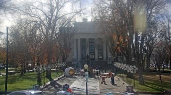 Weather camera view of Prescott Courthouse Square.