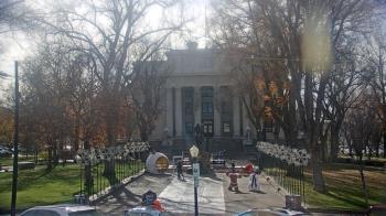 Weather camera view of Prescott Courthouse Square.