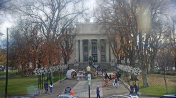 Weather camera view of Prescott Courthouse Square.