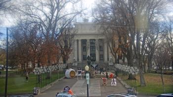 Weather camera view of Prescott Courthouse Square.