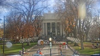 Weather camera view of Prescott Courthouse Square.