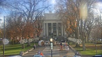 Weather camera view of Prescott Courthouse Square.