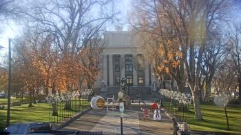 Weather camera view of Prescott Courthouse Square.