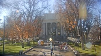 Weather camera view of Prescott Courthouse Square.