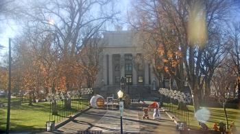 Weather camera view of Prescott Courthouse Square.