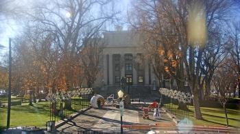 Weather camera view of Prescott Courthouse Square.