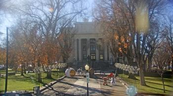 Weather camera view of Prescott Courthouse Square.