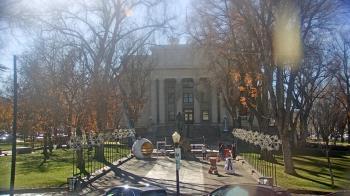 Weather camera view of Prescott Courthouse Square.