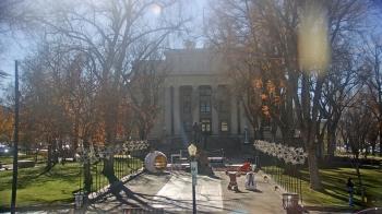 Weather camera view of Prescott Courthouse Square.