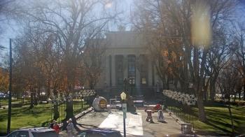 Weather camera view of Prescott Courthouse Square.