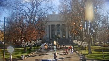 Weather camera view of Prescott Courthouse Square.